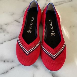 Cherry Red Stripe Rothys